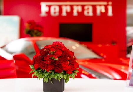 FLORAL STYLING Ferrari1