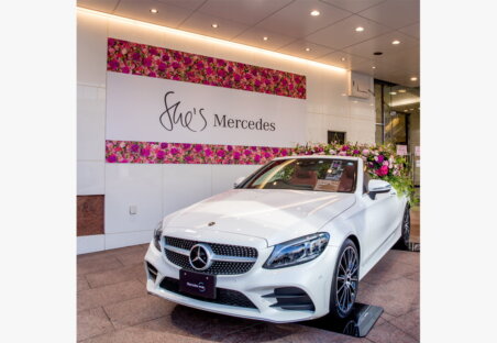 FLORAL STYLING MERCEDES BENZ1
