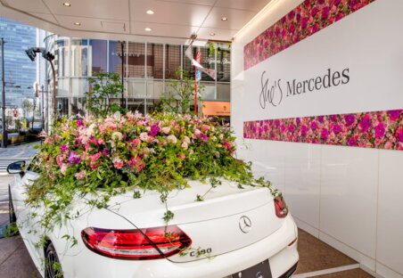FLORAL STYLING MERCEDES BENZ3