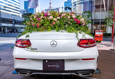 FLORAL STYLING MERCEDES BENZ4
