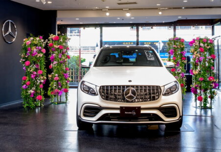 FLORAL STYLING MERCEDES BENZ2