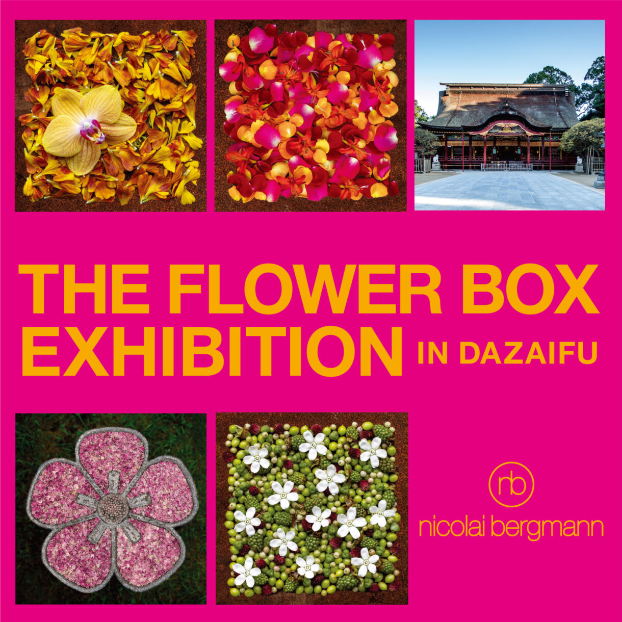 FUKUOKA:  THE FLOWER BOX EXHIBITION IN DAZAIFU – The world of Floral Art that emerged from the Flower Box