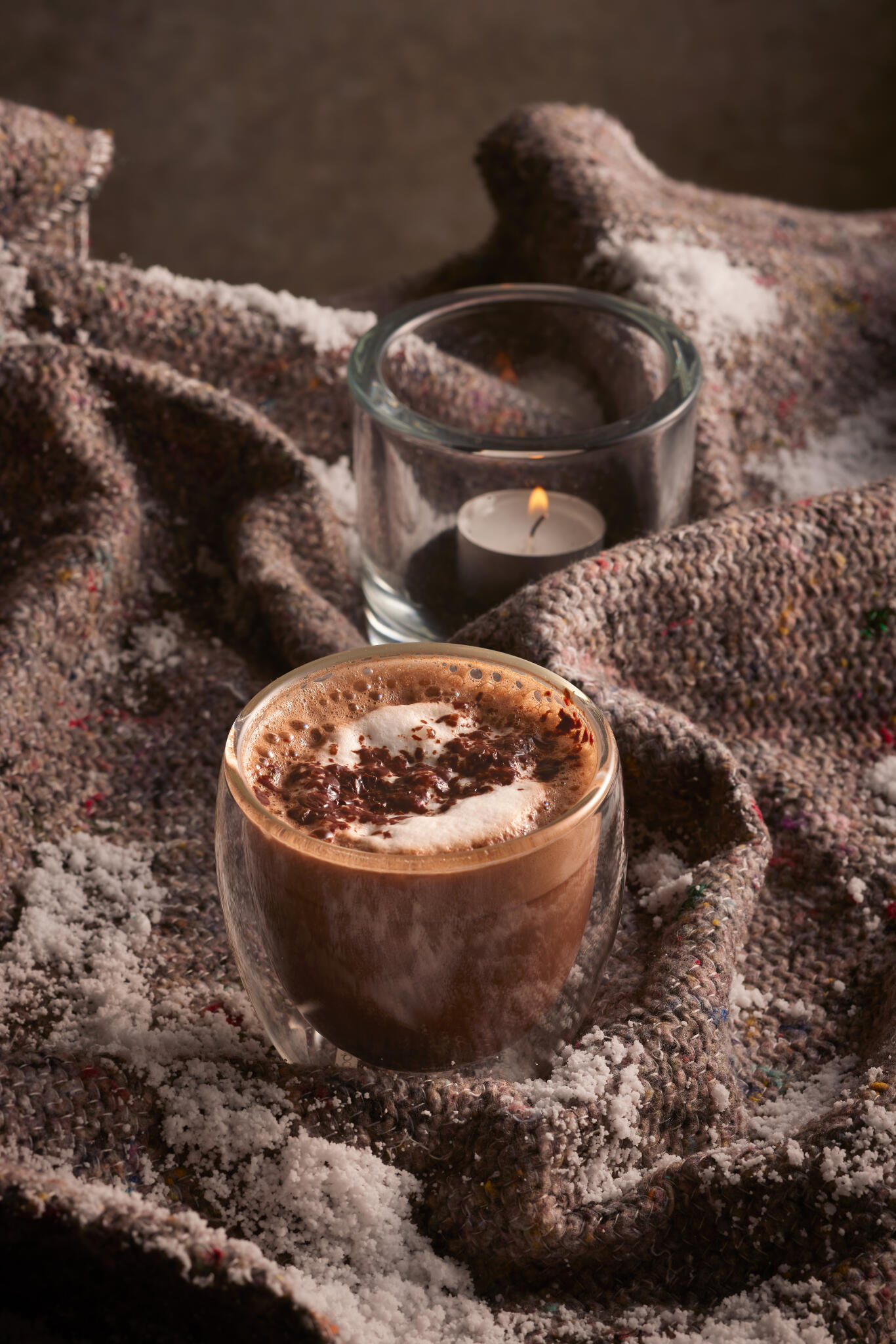 クリスマスまでの期間を祝う、アドベントカレンダーをイメージした