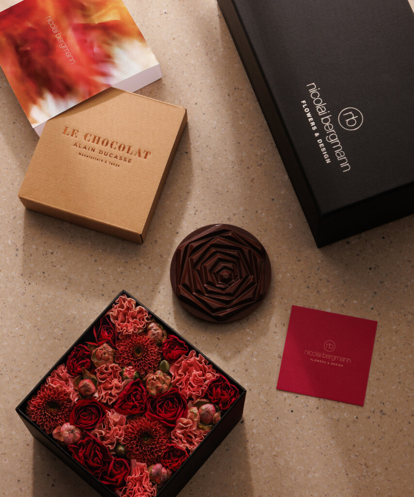 My message for you Gift Set – Floral Elegance with Le Chocolat Alain Ducasse