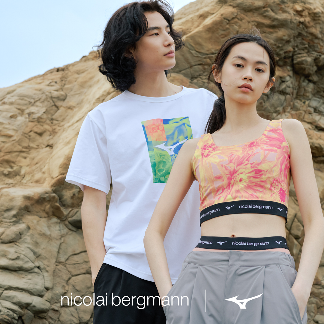 Nicolai Bergmann × Mizuno – Bloom, Simply.